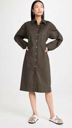 Acne Studios Cutout Shirt Dress