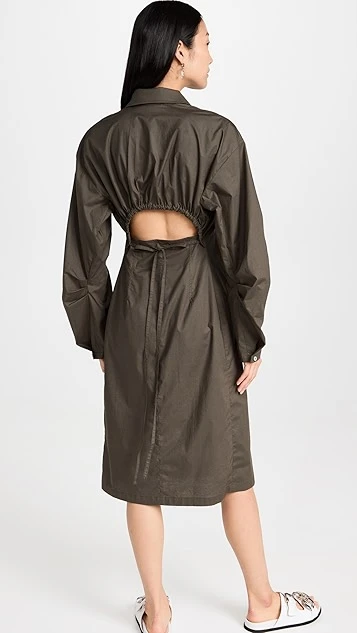 Acne Studios Cutout Shirt Dress 4 Acne Studios Cutout Shirt Dress - Image 2