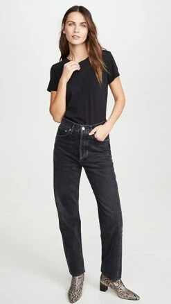 AGOLDE 90's Mid Rise Loose Fit Jeans -Denim Diva Shop agole303361791f q4 2 0. UX357 QL90