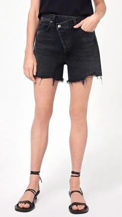 AGOLDE Crisscross Shorts -Denim Diva Shop agole306401d401 1673646788584 2 0. UX357 QL90