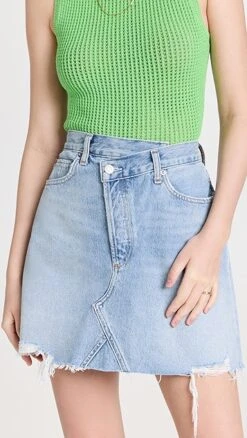 AGOLDE Crisscross Skirt -Denim Diva Shop agole30660153a7 1652722206725 2 0. UX357 QL90