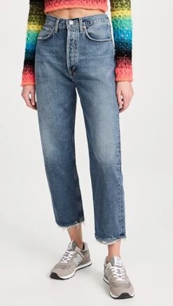 AGOLDE 90's Crop: Mid Rise Loose Straight Jeans -Denim Diva Shop agole306901e410 1664373745169 2 0. UX357 QL90