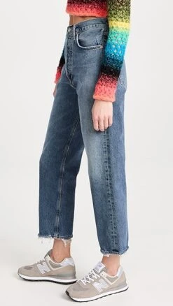 AGOLDE 90's Crop: Mid Rise Loose Straight Jeans -Denim Diva Shop agole306901e410 1664373745291 2 0. UX357 QL90