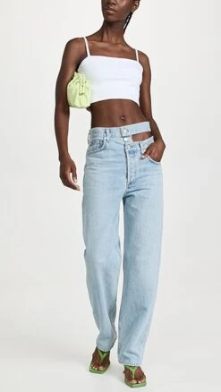 AGOLDE Broken Waistband Jeans -Denim Diva Shop agole306991454a 1656706725749 2 0. UX357 QL90
