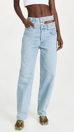 AGOLDE Broken Waistband Jeans -Denim Diva Shop agole306991454a 1656706725870 2 0. UX357 QL90