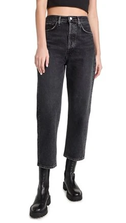 AGOLDE 90's Crop Jean: Mid Rise Loose Straight Jeans -Denim Diva Shop agole3071076421 1665753910918 2 0. UX357 QL90