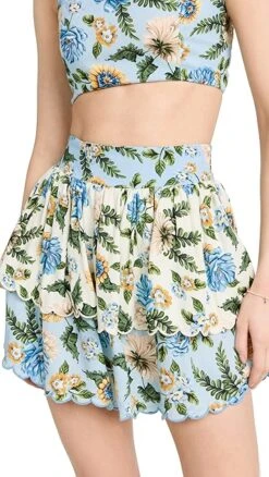 Agua Bendita Cooper Aine Skirt -Denim Diva Shop aguab302491a569 1670533310441 2 0. UX357 QL90