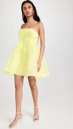 Aje Astrid Pleat Panel Mini Dress -Denim Diva Shop ajeee302741f781 1679675366982 2 0. UX357 QL90