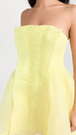 Aje Astrid Pleat Panel Mini Dress -Denim Diva Shop ajeee302741f781 1679675367011 2 0. UX357 QL90