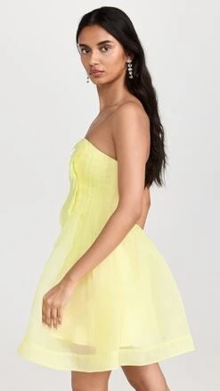 Aje Astrid Pleat Panel Mini Dress -Denim Diva Shop ajeee302741f781 1679675367056 2 0. UX357 QL90