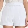 Alice + Olivia Dylan High Waist Tab Pintuck Shorts -Denim Diva Shop alice46187102ca 1641930132334 2 0. UX357 QL90
