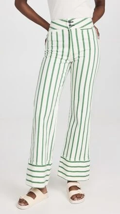 ASKK NY Brighton Stripe Pants -Denim Diva Shop askkk3010821315 1678295112472 2 0. UX357 QL90
