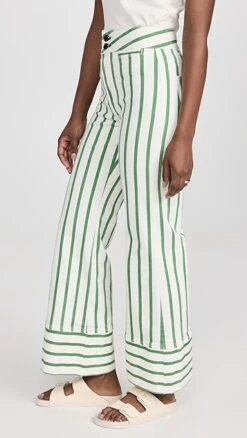 ASKK NY Brighton Stripe Pants -Denim Diva Shop askkk3010821315 1678295112588 2 0. UX357 QL90