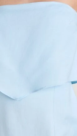 Amanda Uprichard Matea Skort Romper -Denim Diva Shop aupri311251c023 1681411598997 2 0. UX357 QL90