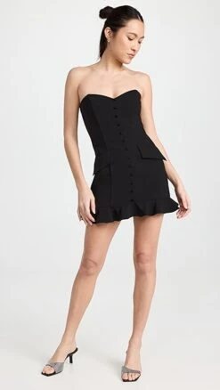 Amanda Uprichard Getty Romper -Denim Diva Shop aupri311331cd2d 1678206685498 2 0. UX357 QL90