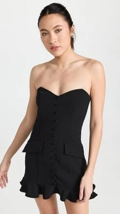 Amanda Uprichard Getty Romper -Denim Diva Shop aupri311331cd2d 1678206685588 2 0. UX357 QL90