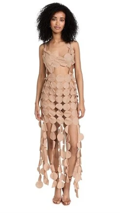 A.W.A.K.E. MODE Multi Circle Dress -Denim Diva Shop awake3033558730 1682622663639 2 0. UX357 QL90