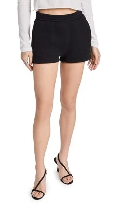 Alexander Wang Essential Terry Sweat Shorts -Denim Diva Shop awang439041071b 1675877478747 2 0. UX357 QL90