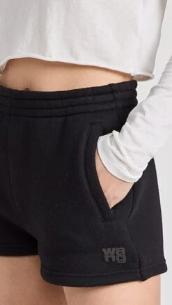 Alexander Wang Essential Terry Sweat Shorts -Denim Diva Shop awang439041071b 1675877479046 2 0. UX357 QL90