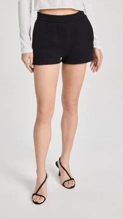 Alexander Wang Essential Terry Sweat Shorts -Denim Diva Shop awang439041071b 1676066279099 2 0. UX357 QL90