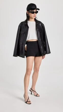 Alexander Wang Essential Terry Sweat Shorts -Denim Diva Shop awang439041071b 1676066279232 2 0. UX357 QL90