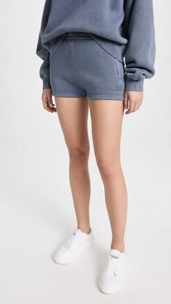 Alexander Wang Essential Terry Sweatshort With Puff Paint Logo -Denim Diva Shop awang439101f57b 1678479402856 2 0. UX357 QL90