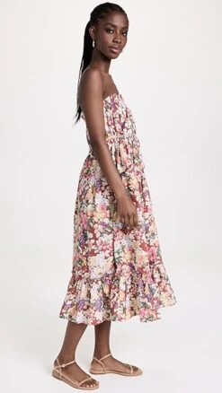 BATSHEVA X Lauren Ashley Bronwyn Dress -Denim Diva Shop batsh300532017f 1683574082370 2 0. UX357 QL90