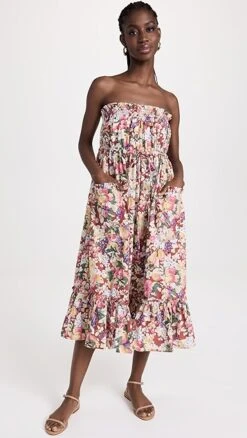 BATSHEVA X Lauren Ashley Bronwyn Dress -Denim Diva Shop batsh300532017f 1683574082484 2 0. UX357 QL90