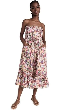 BATSHEVA X Lauren Ashley Bronwyn Dress -Denim Diva Shop batsh300532017f 1683574082485 2 0. UX357 QL90