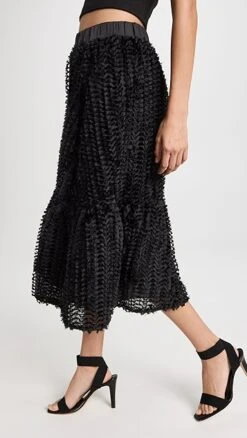 BAUM UND PFERDGARTEN Sena Skirt -Denim Diva Shop baumu303841cd2d 1666896429587 2 0. UX357 QL90