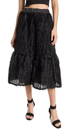 BAUM UND PFERDGARTEN Sena Skirt -Denim Diva Shop baumu303841cd2d 1666896429677 2 0. UX357 QL90