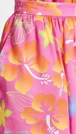 BruceGlen Tiki Floral Printed Shorts -Denim Diva Shop bglen300411eee2 1670532395377 2 0. UX357 QL90