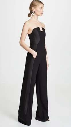 Black Halo Lena Jumpsuit -Denim Diva Shop black308691071c q3 2 0. UX357 QL90