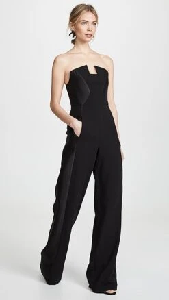 Black Halo Lena Jumpsuit -Denim Diva Shop black308691071c q4 2 0. UX357 QL90