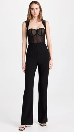 Black Halo Malvina Jumpsuit -Denim Diva Shop black3114715724 1679503484927 2 0. UX357 QL90