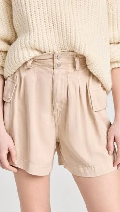 BLANKNYC Terracotta High Waisted Cargo Shorts