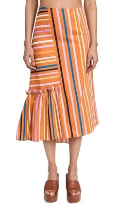 BROGGER Printed Heather Skirt 14 BROGGER Printed Heather Skirt -Denim Diva Shop brogr3011710823 1684359651164 2 0. UX357 QL90