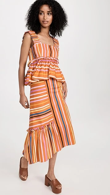 BROGGER Printed Heather Skirt 6 BROGGER Printed Heather Skirt - Image 4