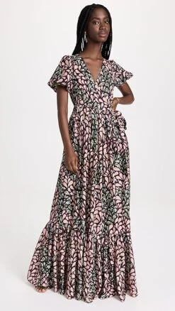 Chen Burkett Marigot Bay Wrap Dress