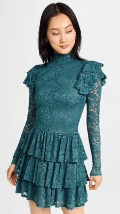 CAROLINE CONSTAS Emily Dress -Denim Diva Shop ccons3078134786 1668022566257 2 0. UX357 QL90