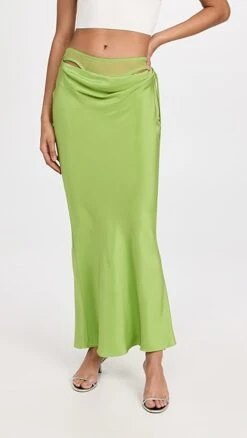 Christopher Esber Cowl Lingerie Skirt