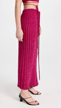 Christopher Esber Pleated Knit Tie Skirt -Denim Diva Shop cesbe301421d033 1679411529161 2 0. UX357 QL90