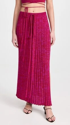 Christopher Esber Pleated Knit Tie Skirt -Denim Diva Shop cesbe301421d033 1679601913188 2 0. UX357 QL90