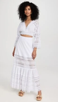 Charo Ruiz Viola Long Skirt -Denim Diva Shop charo301381c925 1682953591044 2 0. UX357 QL90