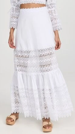 Charo Ruiz Viola Long Skirt