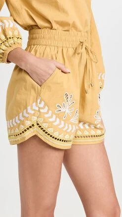 Chufy Henry Embroidered Shorts -Denim Diva Shop chufy300781f7a1 1678296425451 2 0. UX357 QL90