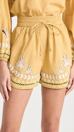Chufy Henry Embroidered Shorts