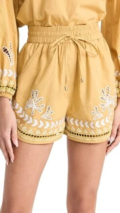 Chufy Henry Embroidered Shorts -Denim Diva Shop chufy300781f7a1 1678296426696 2 0. UX357 QL90