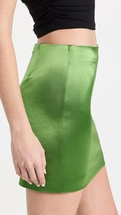 Cinq A Sept Cinq à Sept Satin Doris Skirt -Denim Diva Shop cinqa3135812652 1669838216947 2 0. UX357 QL90