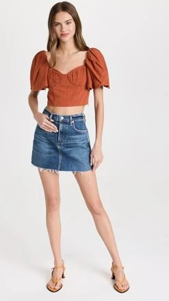 Citizens Of Humanity Beatnik Mini Jean Skirt -Denim Diva Shop citiz414981e824 1653338607157 2 0. UX357 QL90